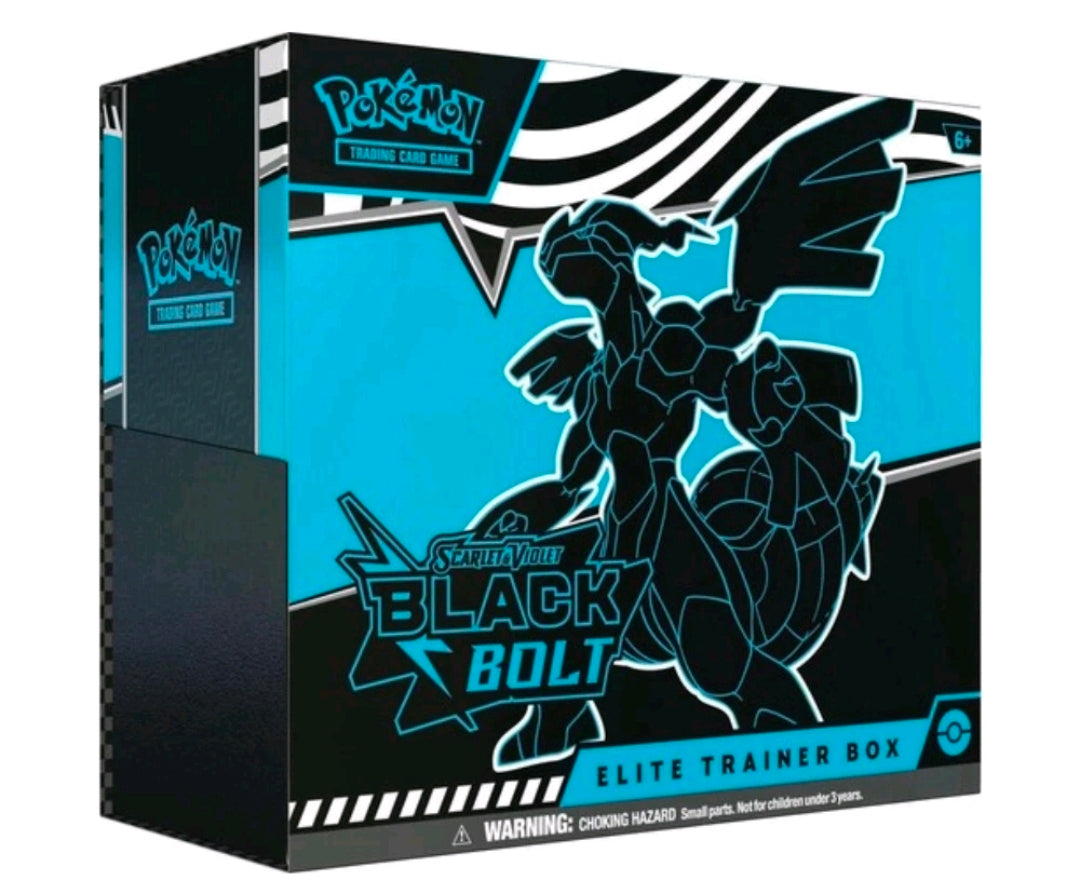 Pokemon Scarlet And Violet Black Bolt Trainer Box