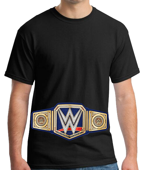 Custom made WWE Belt Shirt