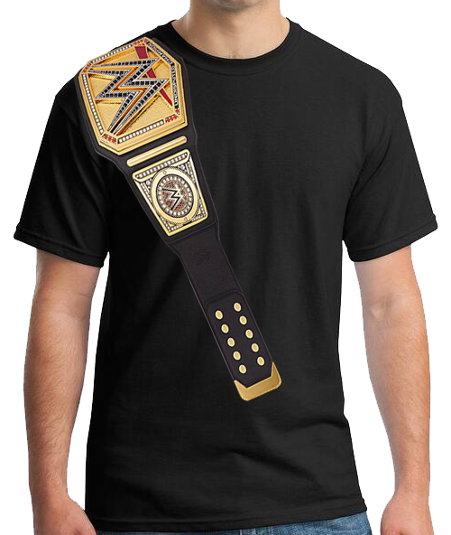 Custom made WWE Belt Shirt